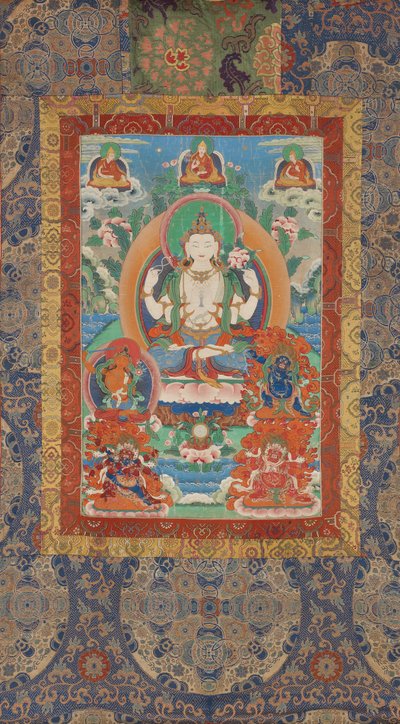 Shadakshari Avalokiteshvara von Unbekannt Unbekannt